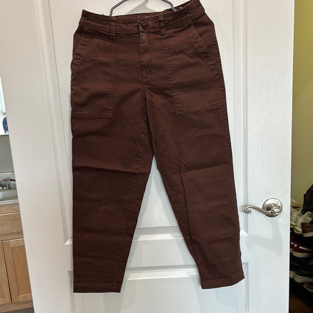 Target Brown Straight Leg Pants